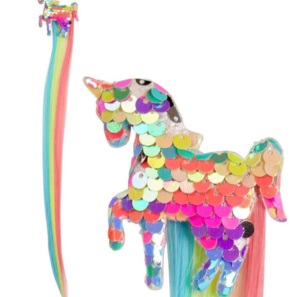 Unicorn Hair Extension Meisje van Widmann koop je bij Partywinkel