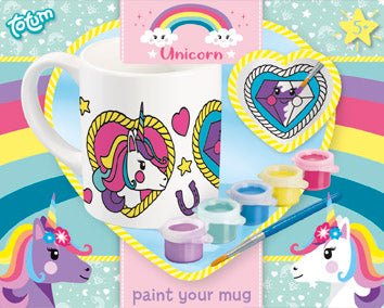 Unicorn Knutselset Mok Verven - Partywinkel - 8714274072121