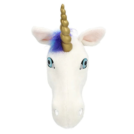 Unicorn Masker Pluche van Boland koop je bij Partywinkel