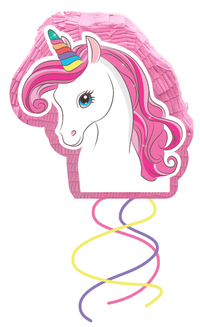 Unicorn Rainbow Colors Fsc 3D Pinata Unicorn 1St van Procos koop je bij Partywinkel