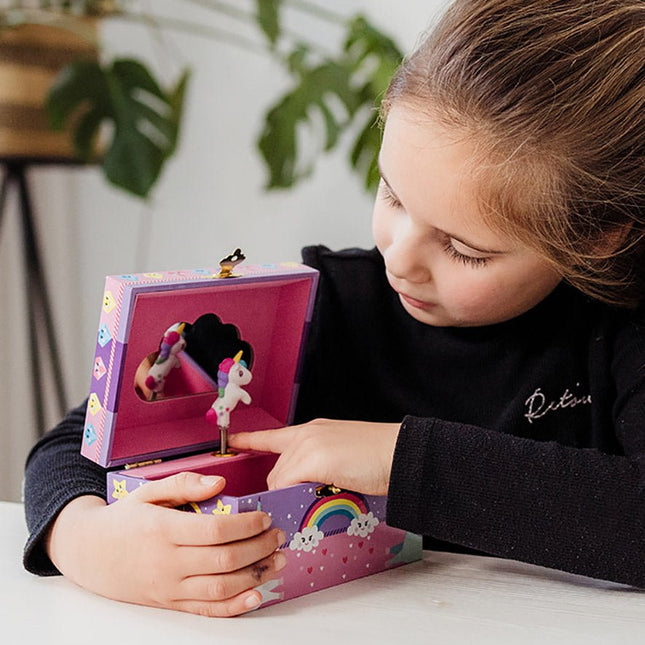 Unicorn Sieraden Doosje Met Muziek - Partywinkel - 8714274072114