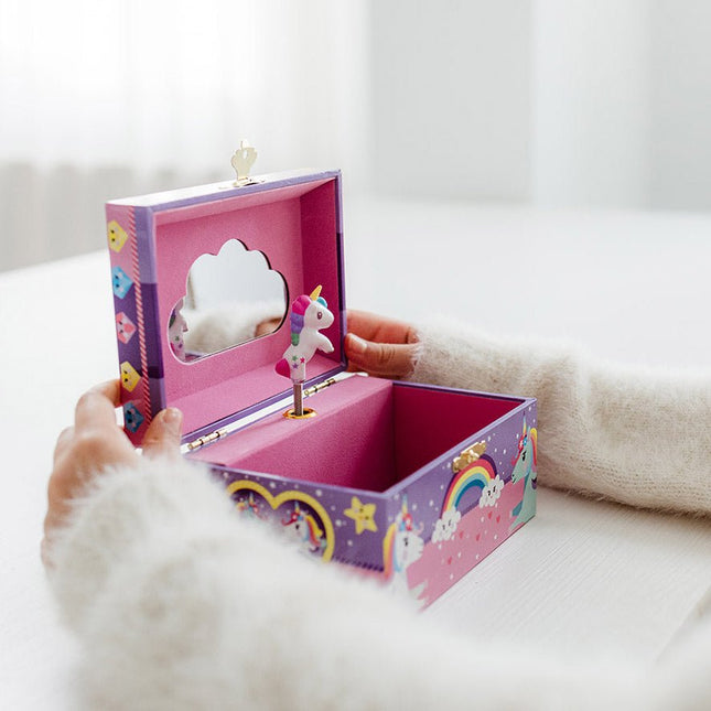 Unicorn Sieraden Doosje Met Muziek - Partywinkel - 8714274072114
