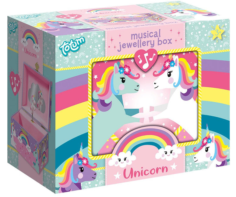 Unicorn Sieraden Doosje Met Muziek - Partywinkel - 8714274072114