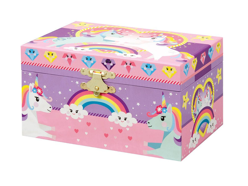 Unicorn Sieraden Doosje Met Muziek - Partywinkel - 8714274072114