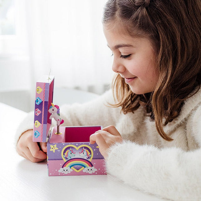 Unicorn Sieraden Doosje Met Muziek - Partywinkel - 8714274072114
