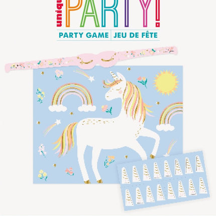 Unicorn Spel 16 delig van Unique koop je bij Partywinkel