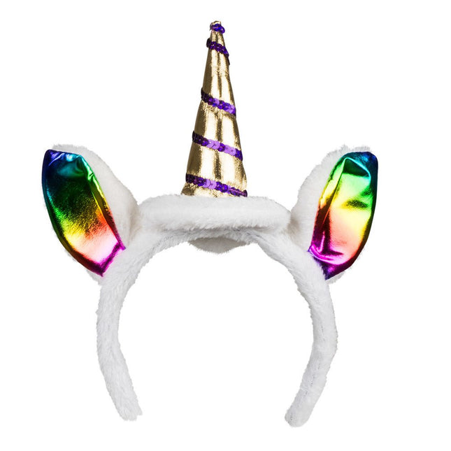 Unicorn Tiara En Staart 45cm van Boland koop je bij Partywinkel