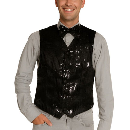 Chaleco + Pajarita Negro