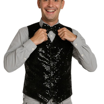 Chaleco + Pajarita Negro