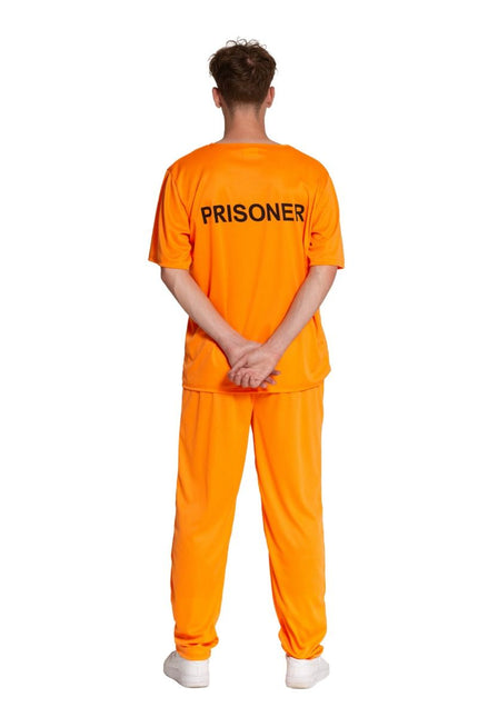 Prisionero Naranja Crooks Traje Uni