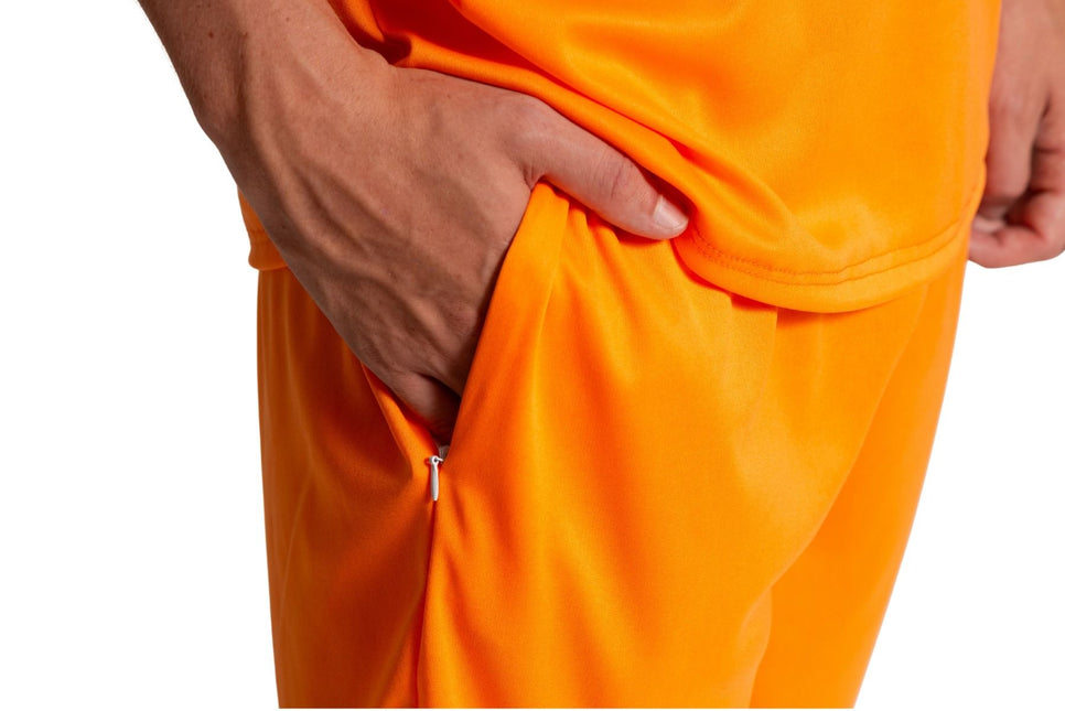 Prisionero Naranja Crooks Traje Uni