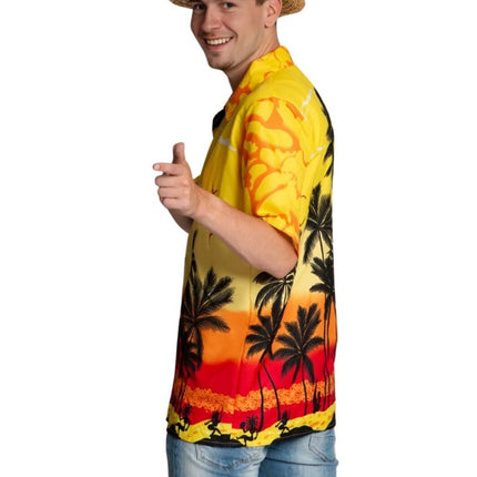Camisa Hawaiana Paradise Yellow