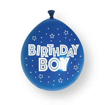 10ct Cumpleaños Niño 9" Globos de látex