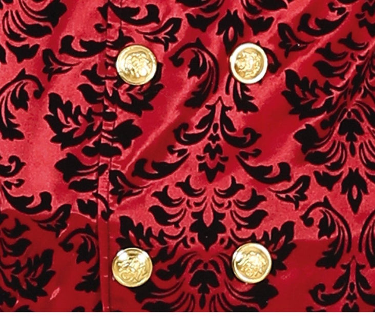 Vampier Halloween Kostuum Heren Rood Wit van Fiestas Guirca koop je bij Partywinkel