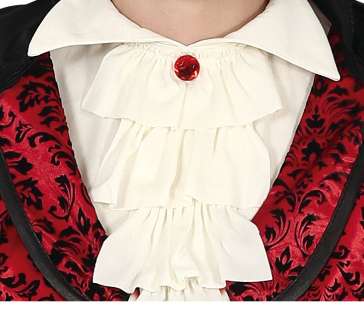 Vampier Halloween Kostuum Heren Rood Wit van Fiestas Guirca koop je bij Partywinkel