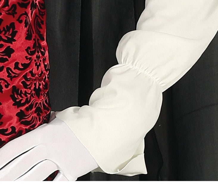 Vampier Halloween Kostuum Heren Rood Wit van Fiestas Guirca koop je bij Partywinkel