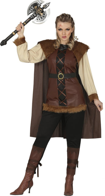 Viking Kostuum Bruin Dames van Fiestas Guirca koop je bij Partywinkel