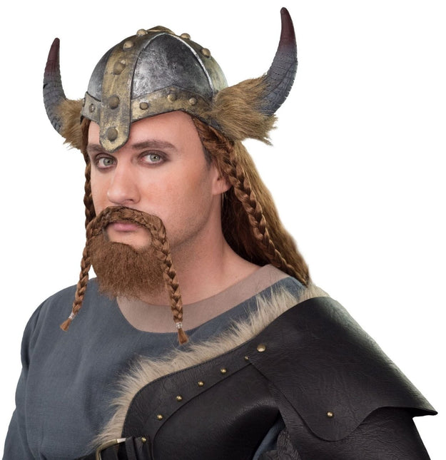Vikinghelm met bond van Orlob koop je bij Partywinkel