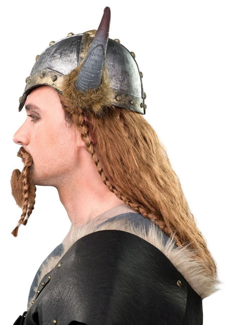 Vikinghelm met bond van Orlob koop je bij Partywinkel