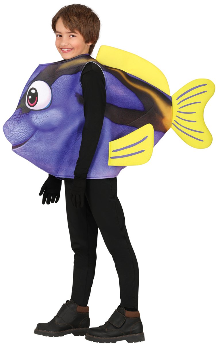 FIESTAS GUIRCA Disfraz De Pez Azul Animado Para Niños Y Niñas – Túnica Unisex 7-9 Años FIESTAS GUIRCA Disfraz De Pez Azul Animado Para Niños Y Niñas – Túnica Unisex 7-9 Años