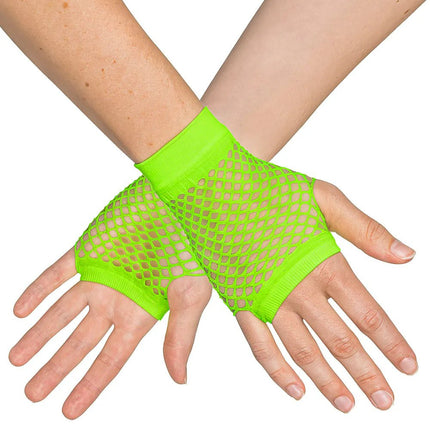 Visnet Handschoenen Groen van Boland koop je bij Partywinkel