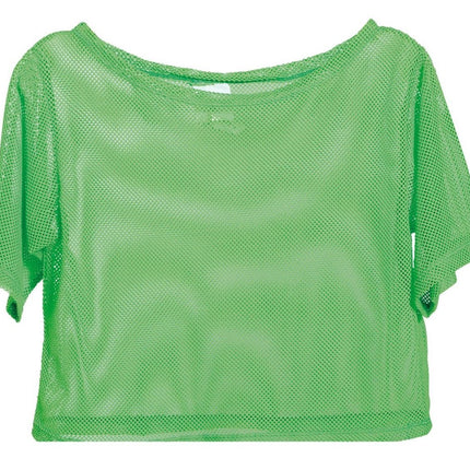 Visnet T/shirt Neon Groen Kort L van Fiestas Guirca koop je bij Partywinkel