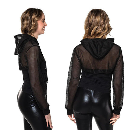 Visnet Vest Zwart van Boland koop je bij Partywinkel
