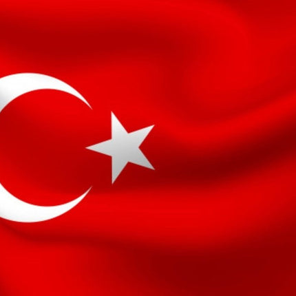 Vlag Turkije 150cm van Partychimp koop je bij Partywinkel