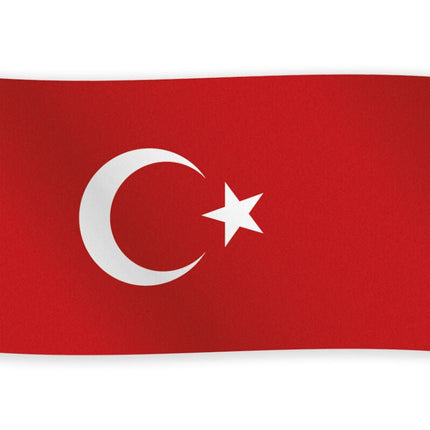 Vlag Turkije 1,5m van WeFiesta koop je bij Partywinkel
