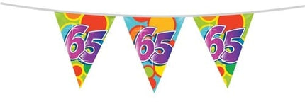 Vlaggenlijn 65 Jaar 10m - Partywinkel - 8711319055194