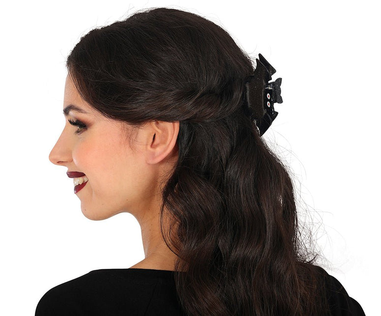 Vleermuis Haarclip 7cm van Fiestas Guirca koop je bij Partywinkel