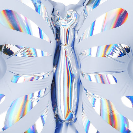 Vlinder Ballon 23cm 3st van Partydeco koop je bij Partywinkel