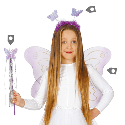 Vlinder Set 3 delig van Fiestas Guirca koop je bij Partywinkel