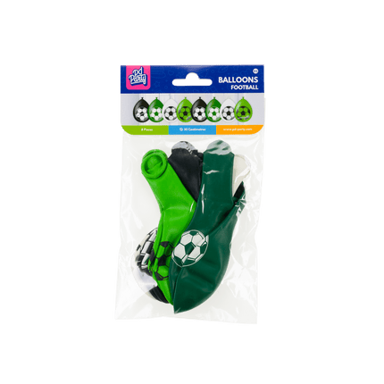 Voetbal Ballonnen Groen 30cm 8st van Paper Dreams koop je bij Partywinkel