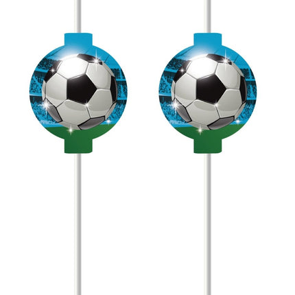 Voetbal Rietjes 4st van Procos koop je bij Partywinkel