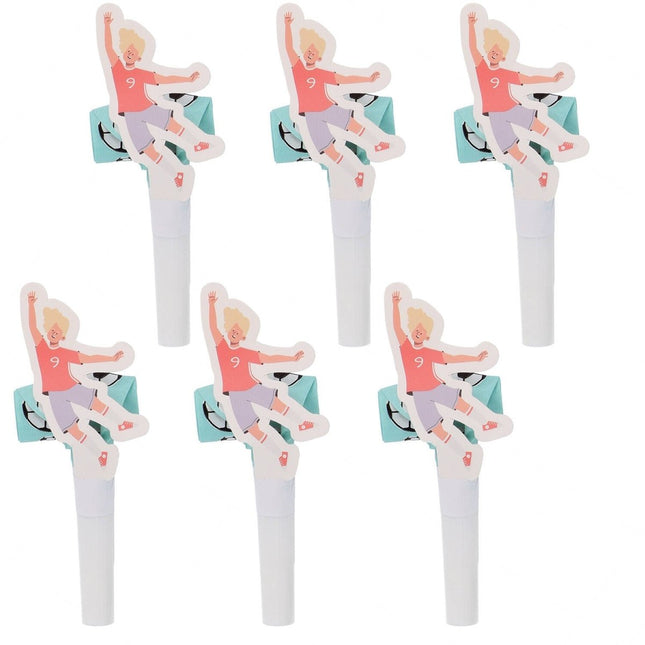 Voetbal Toeter 6st van Folat koop je bij Partywinkel