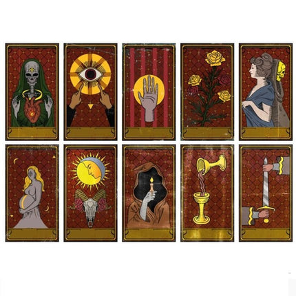 Voodoo Kaarten 20cm 10st van Fiestas Guirca koop je bij Partywinkel