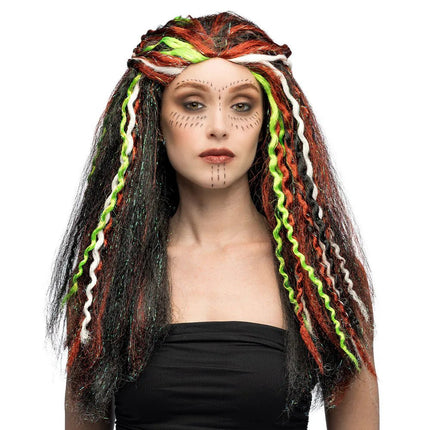 Voodoo Pop Pruik van Boland koop je bij Partywinkel