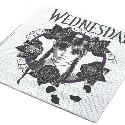 Wednesday Servetten 33cm 20st van VDV Benefit koop je bij Partywinkel