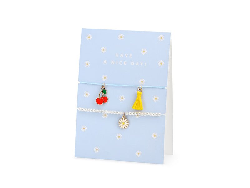 Wenskaart Armbanden 14,8cm van Partydeco koop je bij Partywinkel