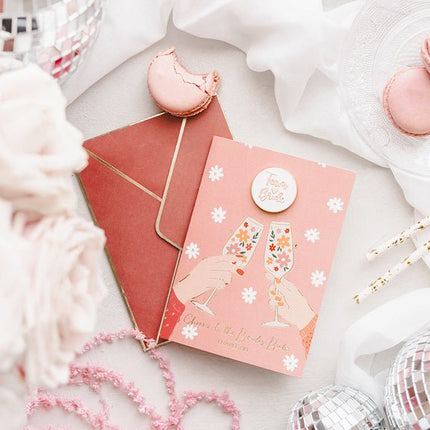 Wenskaart Team Bride 15cm van Partydeco koop je bij Partywinkel