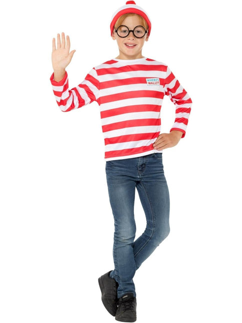 Where's Wally? Instant Kit Kinderkostuum van Smiffys koop je bij Partywinkel