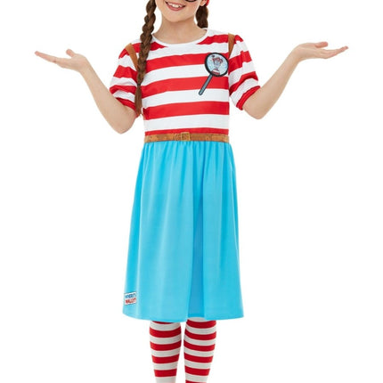 Where's Wally? Wenda Deluxe Kostuum van Smiffys koop je bij Partywinkel