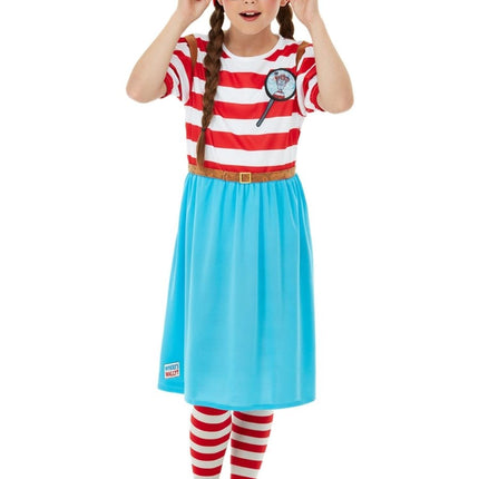 Where's Wally? Wenda Deluxe Kostuum van Smiffys koop je bij Partywinkel