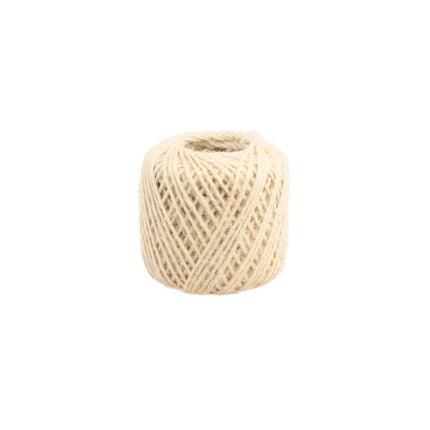 CINTA DE YUTE BLANCA 2 MM X 30 M