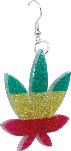 Wiet Oorbellen van Fiestas Guirca koop je bij Partywinkel