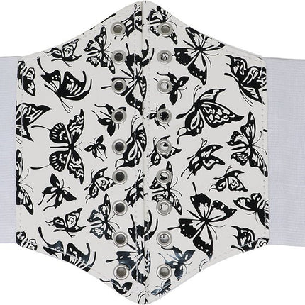 Wit Corset Dames Vlinders van Fiestas Guirca koop je bij Partywinkel