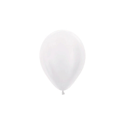 Witte Ballonnen 12cm 50st van Sempertex koop je bij Partywinkel