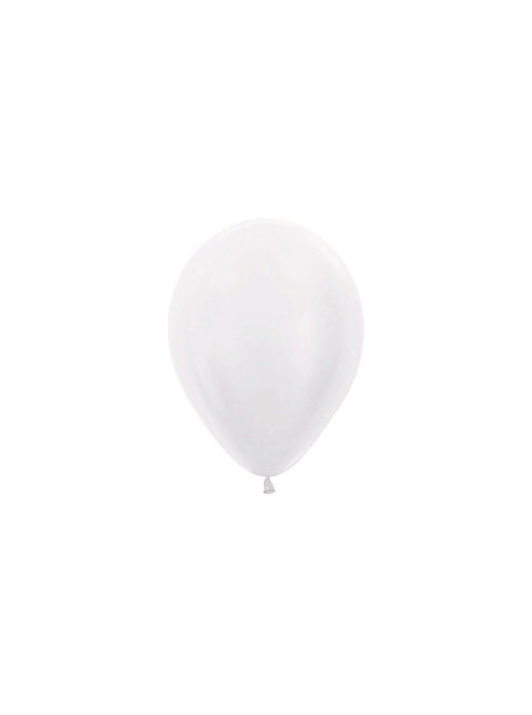 Witte Ballonnen 12cm 50st van Sempertex koop je bij Partywinkel