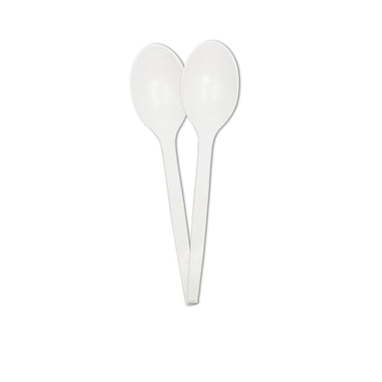 Witte Bestek Lepels 10st van Procos koop je bij Partywinkel